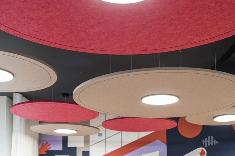 Circ - luminaire acoustique