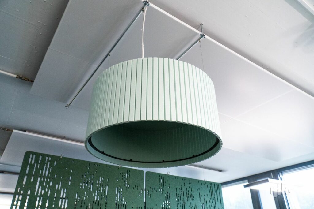 Umbra - luminaire acoustique
