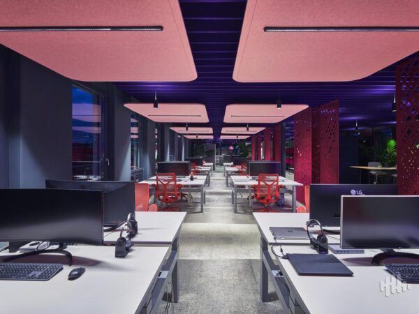 Bysso - luminaire acoustique