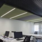 Silente LED Linear - luminaire acoustique