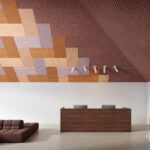 Baux Wool Wood - dalle acoustique murale