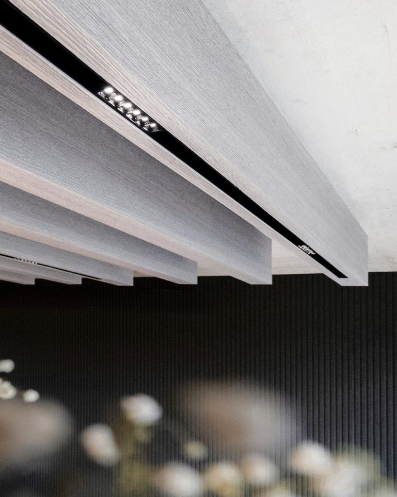 Balken baffle acoustique
