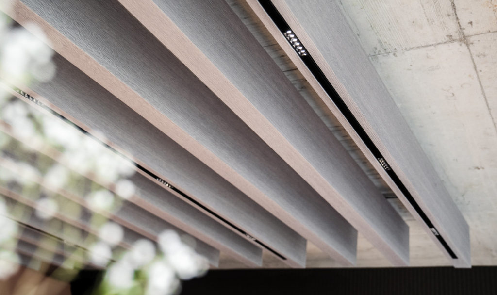 Balken baffle acoustique