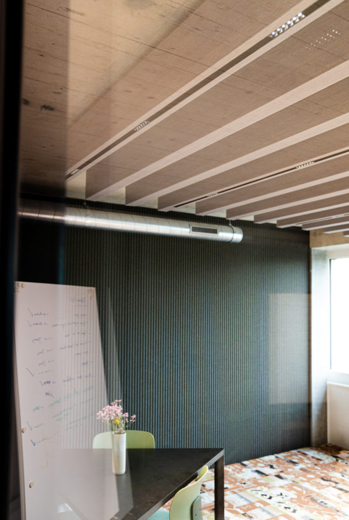 Balken baffle acoustique