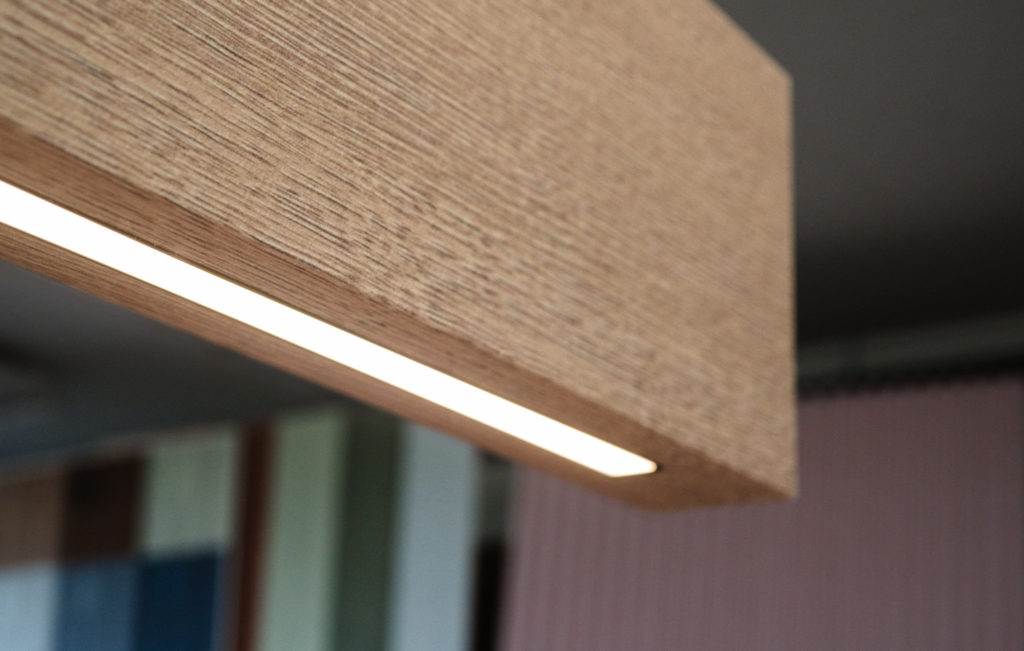 Balken baffle acoustique