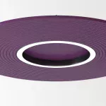 Orbis luminaire acoustique