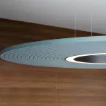 Orbis luminaire acoustique