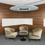 Orbis luminaire acoustique