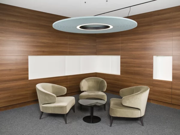 Orbis luminaire acoustique