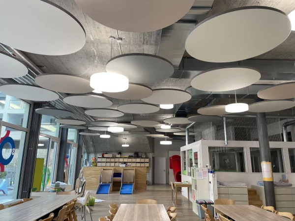 WOOPIES LIGHT PLAFOND - panneau acoustique en laine