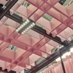 BAFFLE PLAID - baffle acoustique design